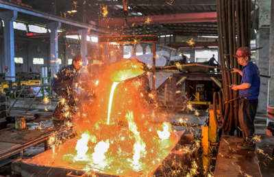 打鐵全憑“自身硬”“湖南鑄造工匠”助力“中國(guó)制造”