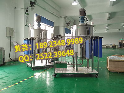 散裝洗潔精生產(chǎn)機(jī)械設(shè)備
